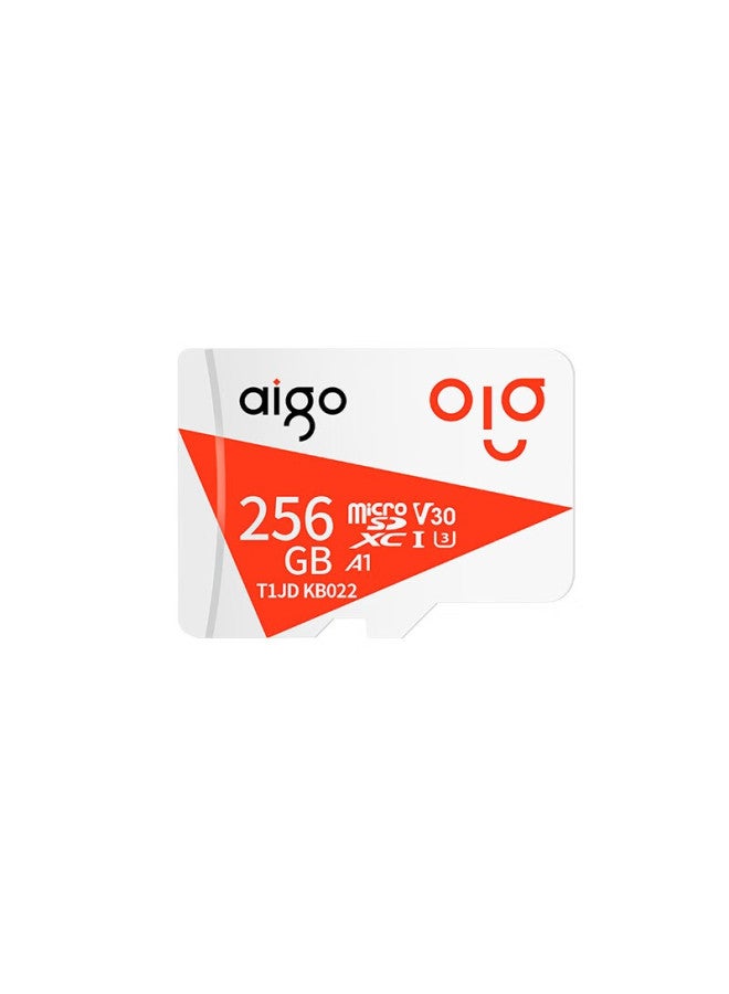 Aigo 256gb Tf Memory Card, U3 A1 V30 4k Memory Card, Storage For Cameras, Dash Cams, And Surveillance Cameras, T1jd Read Speed 100mb/s - Image 5
