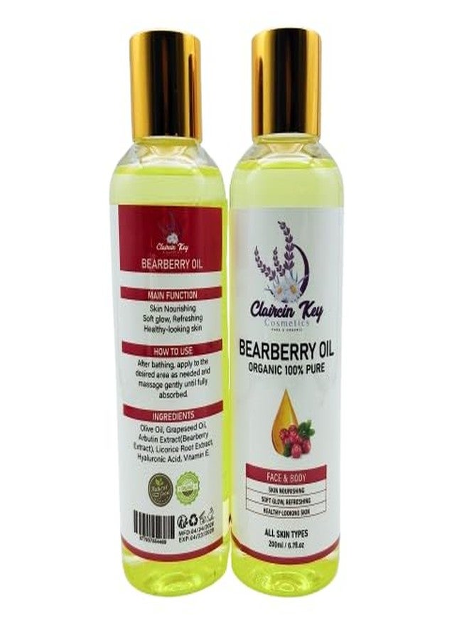 Claircin Key Bearberry Oil for Face & Body | Lightweight Moisturizing Oil | Nourishing Skin Care Oil for All Skin Types | 200ml / 6.7 fl oz - Image 2