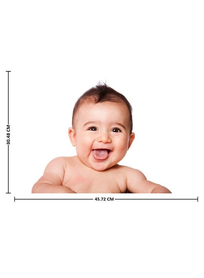 MANIAL Set of 6 Cute Baby Combo Posters - HD Smiling Baby Wall Poster for Pregnant Women, Room Decor (300GSM Thick Paper, 12x18-Inch, Gloss Laminated, Multicolour) - Image 5