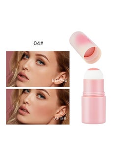 OCHEAL Full Of Vitality Powder Blusher Stick, Waterproof Blush Makeup Long Lasting 2 In 1 Cheek Blush & Lip Tint & Eye Shadow Makeup Stick(#04)  - Image 2