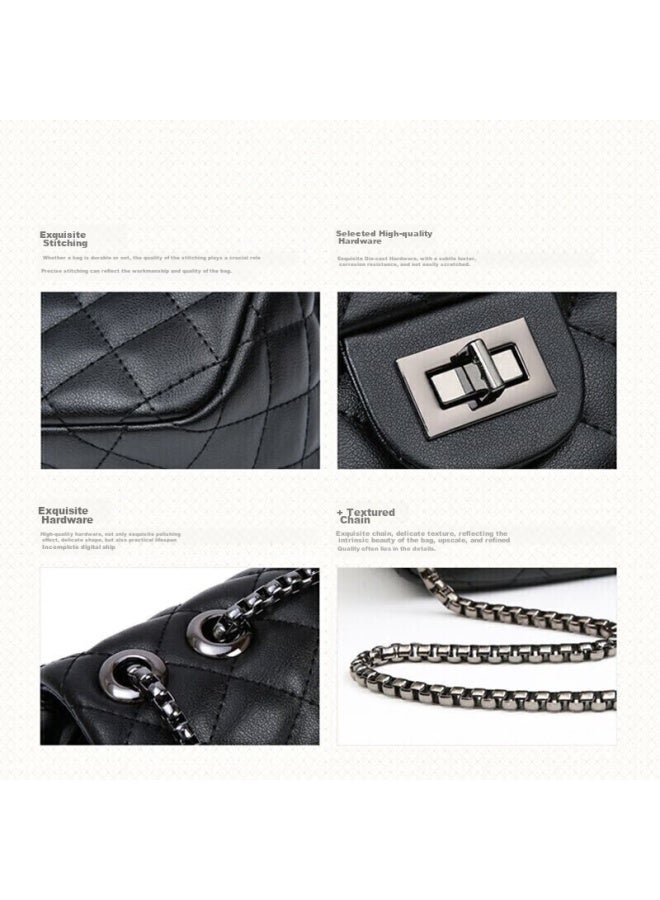 Viney Leather Handbag, Women's Brand Chain Bag, Light Luxury Shoulder Crossbody Bag, Birthday Gift For Girlfriend, Qixi Festival Gift - Image 4