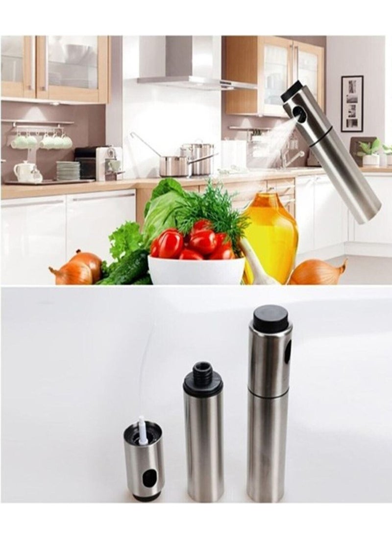 Markafox Stainless Steel Body Spray Oil Dispenser - Vinegar/olive oil/oil Sprayer  - Image 2