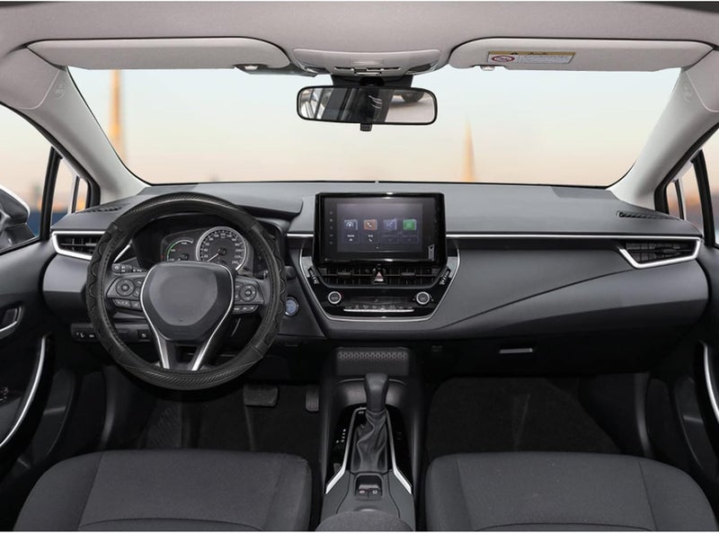 GIANT PANDA Steering Wheel Cover for Toyota, Auto Car Steering Wheel Cover for Toyota Highlander Rav4 Corolla Camry,Standard Size - Gray - Image 3
