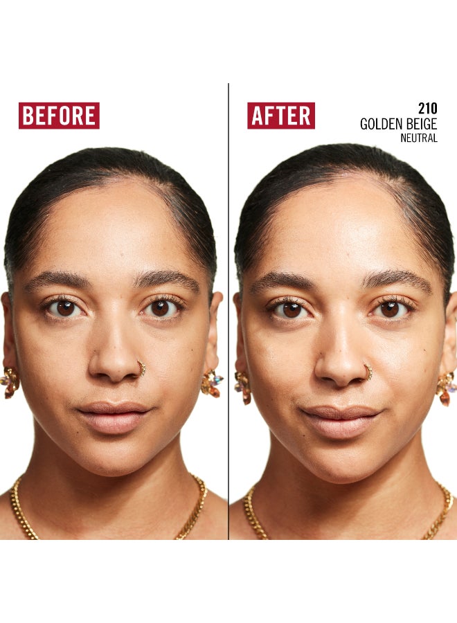 RIMMEL LONDON Kind And Free Glow It Up Moisturising Skin Tint - 210 - Golden Beige, 30Ml - Image 5