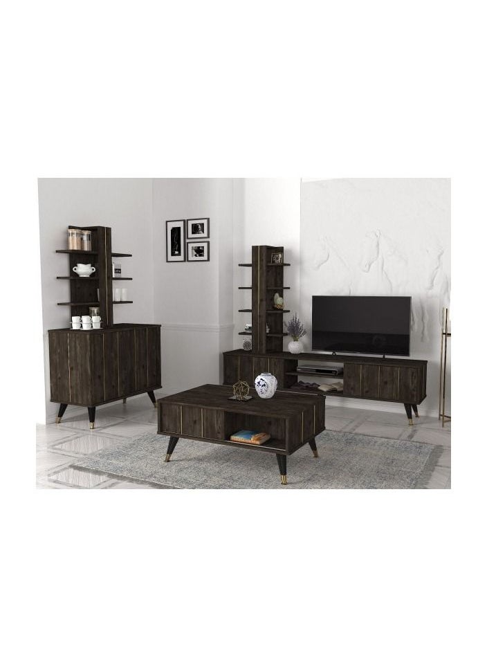 sahaba Negro Tv Table Coffee Table And Coffee Corner  - Image 2