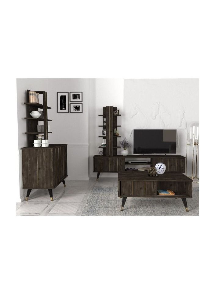sahaba Negro Tv Table Coffee Table And Coffee Corner  - Image 3