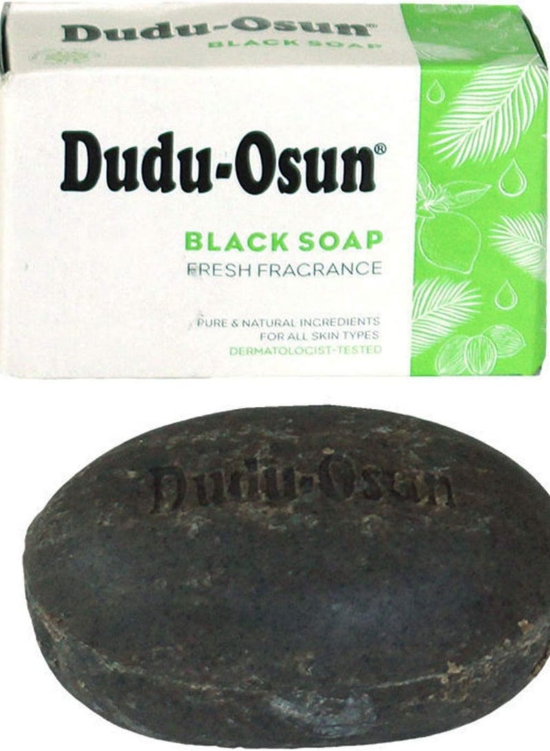 دودو أوسن صابون أسود برائحة منعشة 150 جرام 4 قطع - Image 2