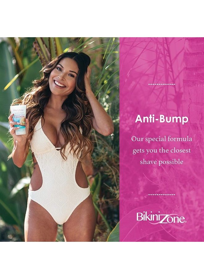 Bikini Zone Shave Gel Anti-Bumps, 4 Ounce (2 Pack) - Image 2