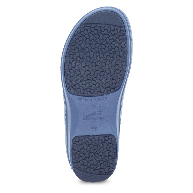 Dansko Women's Kaci Occupational Mule Clog - Lightweight and Slip Resistant Made with Bio-Based EVA for Long-Lasting Wear - Great for Healthcare, Food Service, Landscaping Blue 8.5-9 M US - Image 3