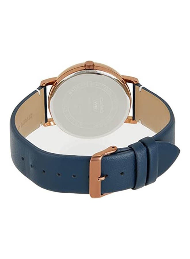 CASIO Leather Analog Watch MTP-E320RL-2EVDF - Image 2