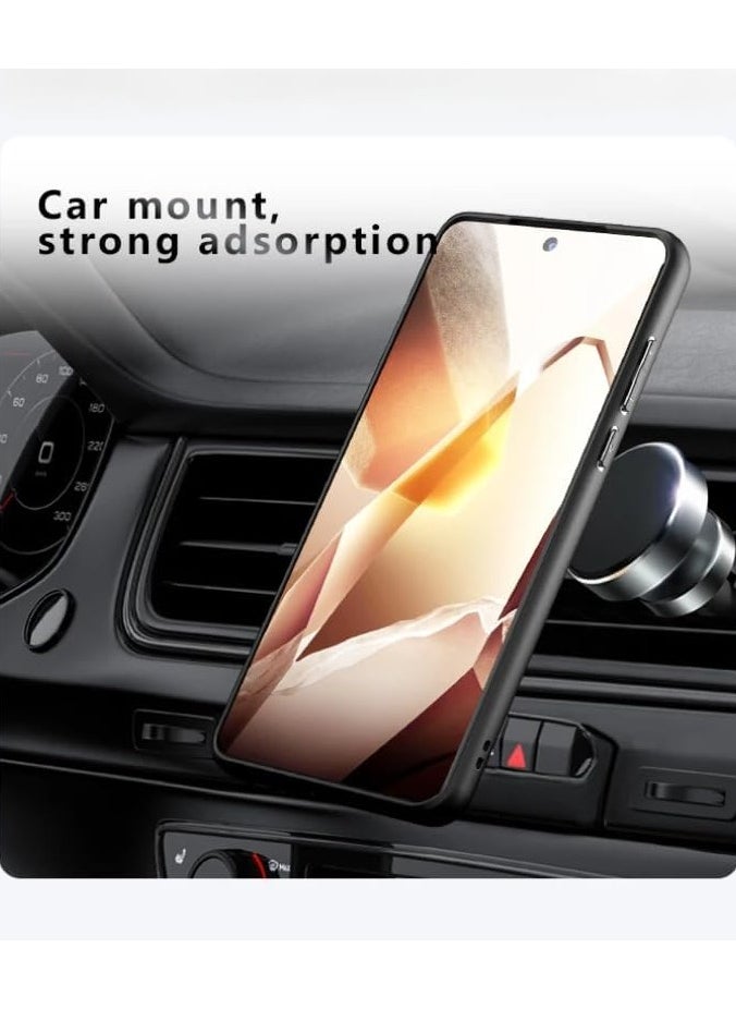 VKL - Magnetic Case Compatible with OnePlus 13 Case, Frosted Matte Translucent Back Cover Airbag Shockproof PC+TPU Protective Cover Support Wireless Charging - Image 1
