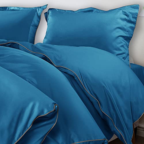 Spread Spain® Italian 100% Cotton 500 Thread Count, King Size Pillowcases, Super Soft and Breathable Envelope Closure Pillow Cases, 22" x 34" Inches, Bottle Green - Image 5