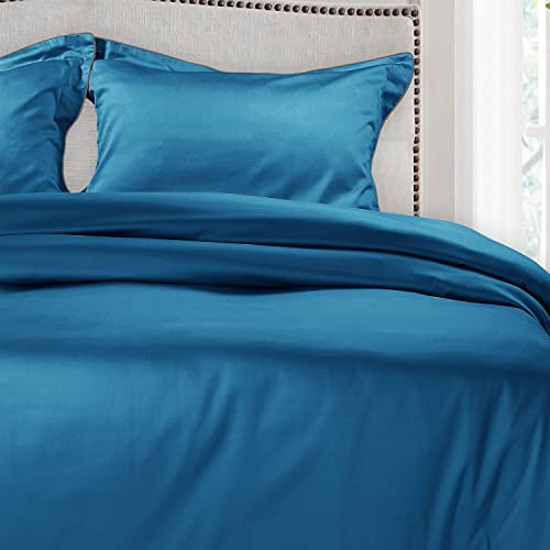 Spread Spain® Italian 100% Cotton 500 Thread Count, King Size Pillowcases, Super Soft and Breathable Envelope Closure Pillow Cases, 22" x 34" Inches, Bottle Green - Image 3