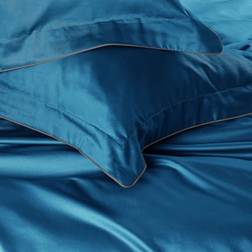Spread Spain® Italian 100% Cotton 500 Thread Count, King Size Pillowcases, Super Soft and Breathable Envelope Closure Pillow Cases, 22" x 34" Inches, Bottle Green - Image 4
