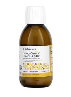Metagenics OmegaGenics EPA DHA 2400. Natural Lemon 5 fl oz 150 ml  - Image 1