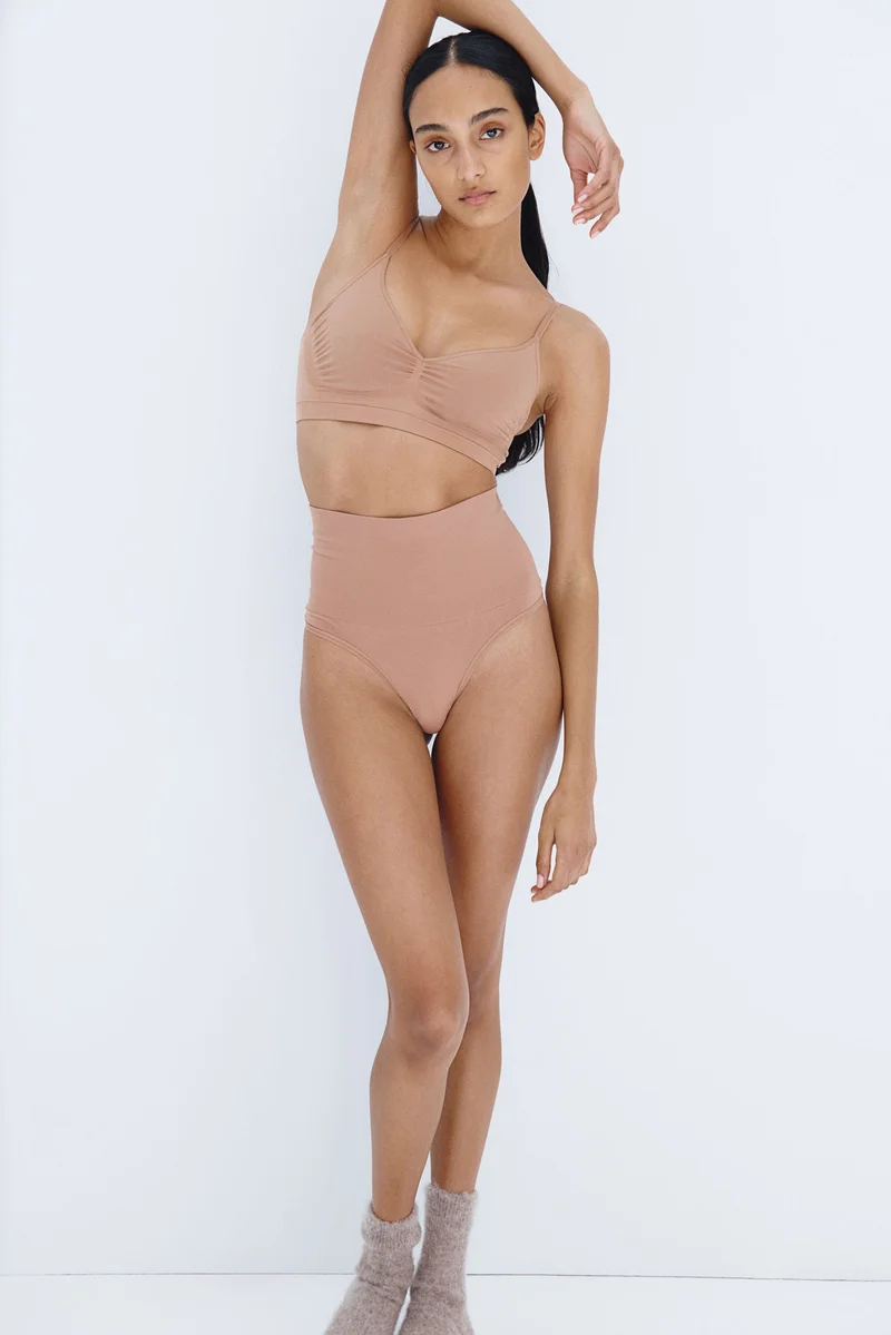 H&M 2-pack firm shaping thongs