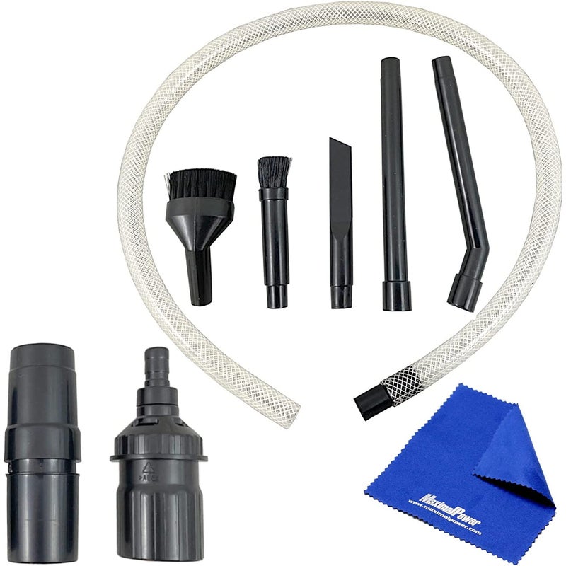 MaximalPower Mini/Micro Vacuum Cleaner Attachment Tool Kit 8 Pcs Set - Image 1
