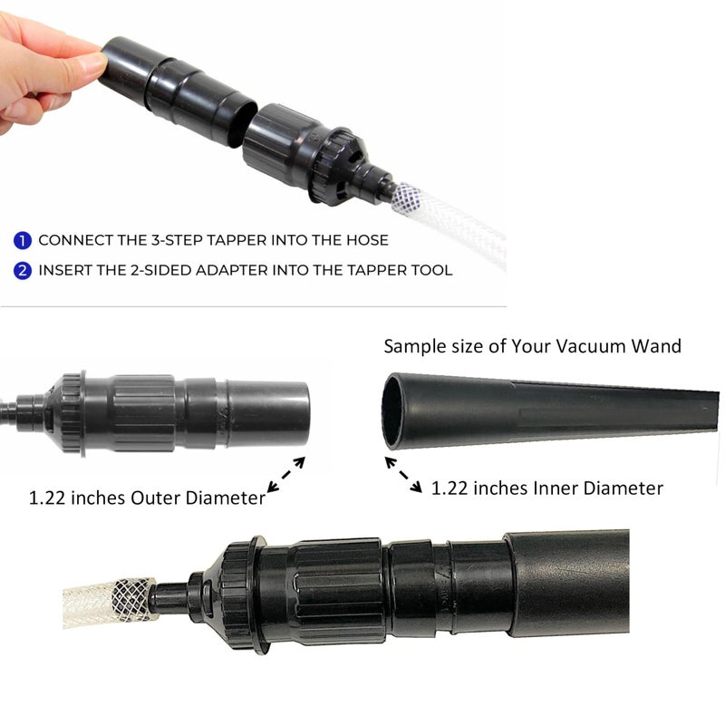 MaximalPower Mini/Micro Vacuum Cleaner Attachment Tool Kit 8 Pcs Set - Image 3