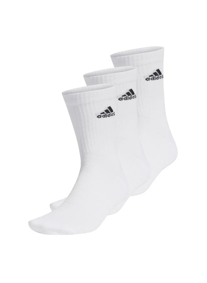 Adidas adidas cushioned sportswear 3 pair pack unisex crew socks