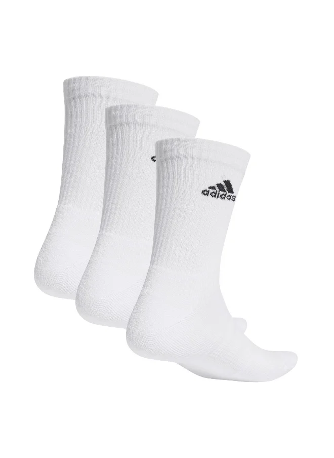 Adidas adidas cushioned sportswear 3 pair pack unisex crew socks