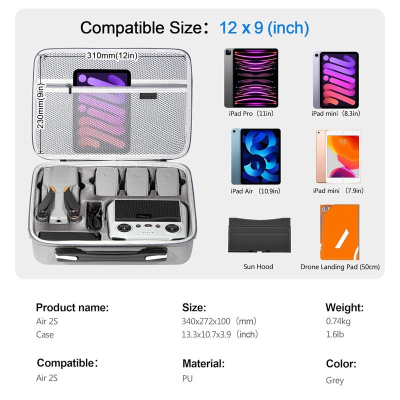 Tomat Osmo Action 3 Case Hard Shell Bag Travel Carrying Case for DJI Action 3 Camera Accessories - Image 5
