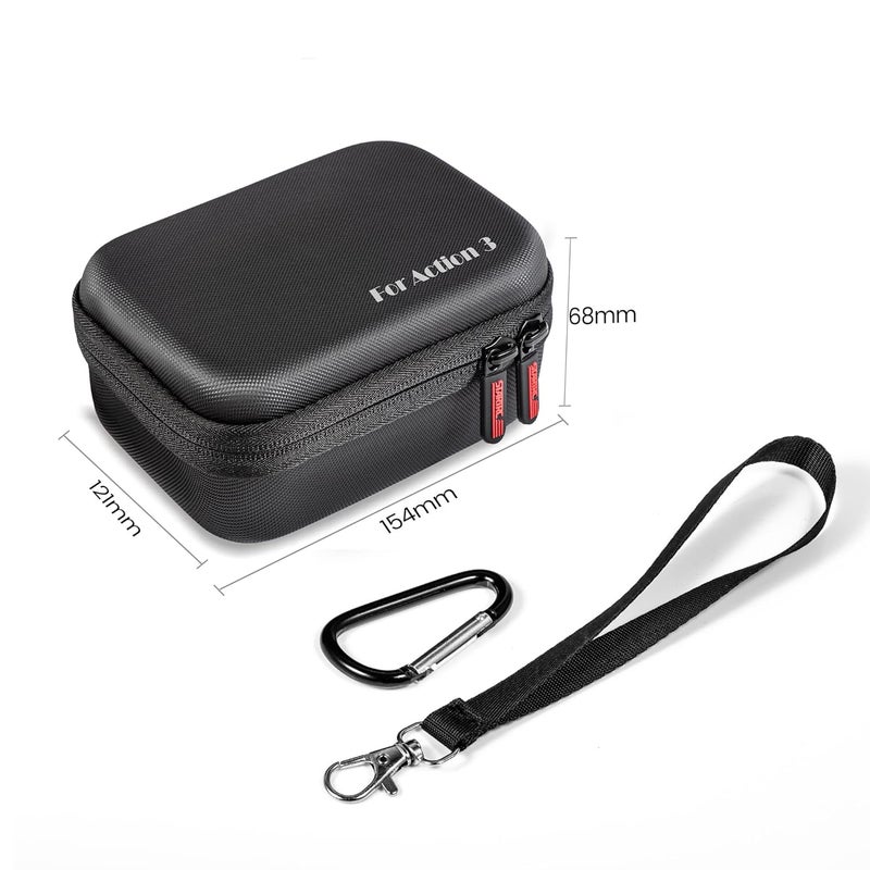 Tomat Osmo Action 3 Case Hard Shell Bag Travel Carrying Case for DJI Action 3 Camera Accessories - Image 3