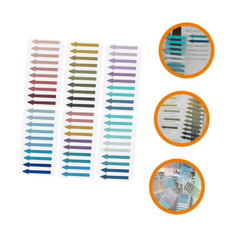 Reusable Multi Function Sticky Tabs Arrow Index Flags For Easy Page Marking Book Tabs For Students And Office Use - Image 5