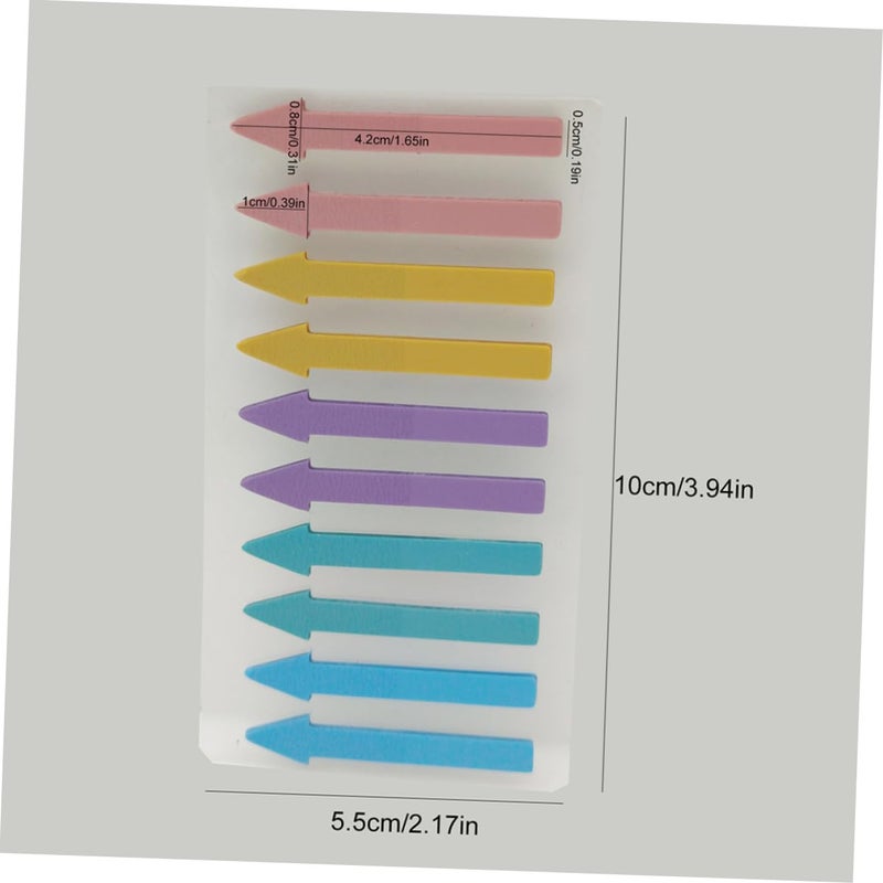 Reusable Multi Function Sticky Tabs Arrow Index Flags For Easy Page Marking Book Tabs For Students And Office Use - Image 3
