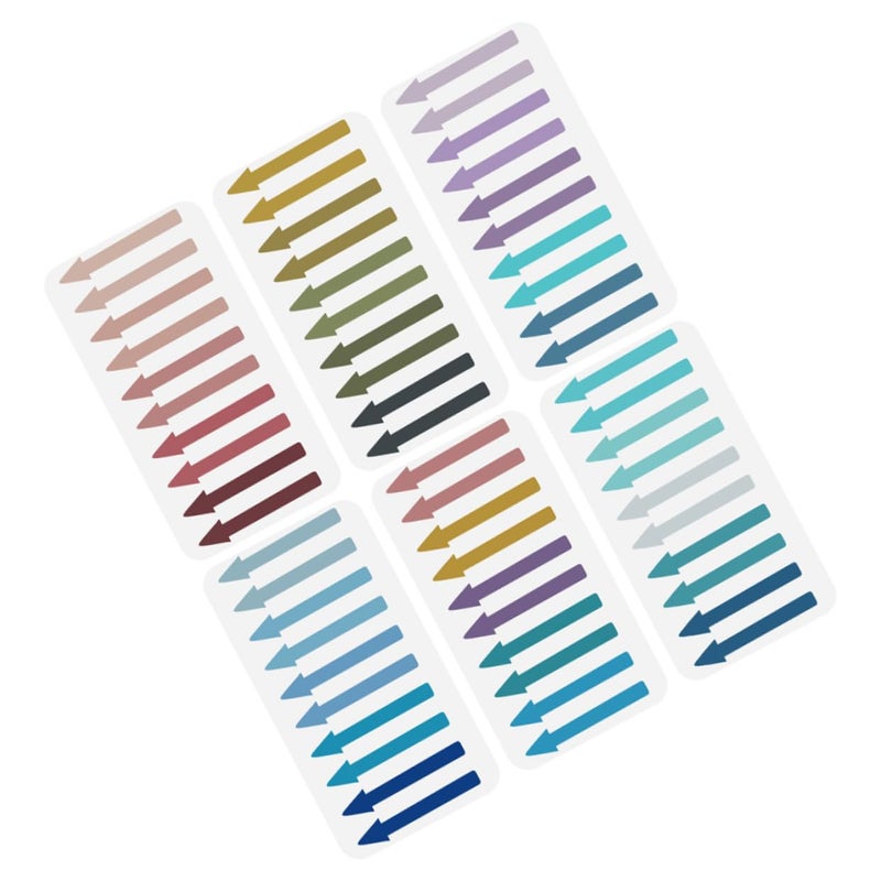 Reusable Multi Function Sticky Tabs Arrow Index Flags For Easy Page Marking Book Tabs For Students And Office Use - Image 2