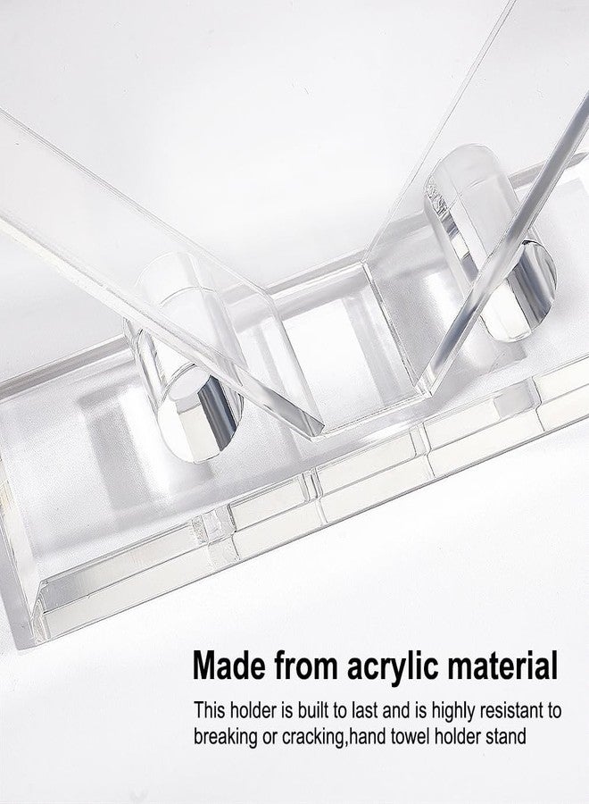 PEFWO Napkin Holder, Clear Acrylic Napkin Tissue Holder for Countertop, Clear Napkin Dispenser for Kitchen, Living Room, Bar, Restaurant - Image 5