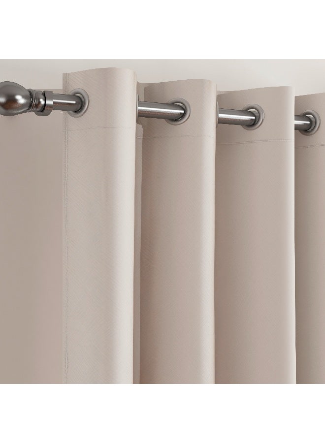 Home Box Bristol Single Blackout Curtain 240 x 140 cm - Image 2