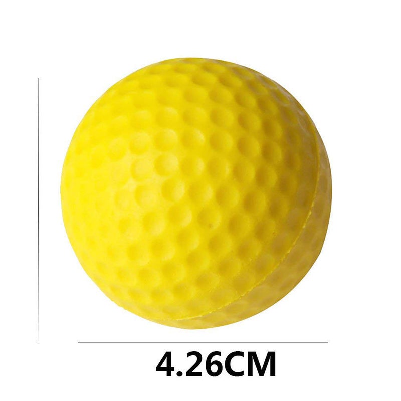 Dsmile Practice Golf Balls, Foam, 36 Count, Yellow - Image 3