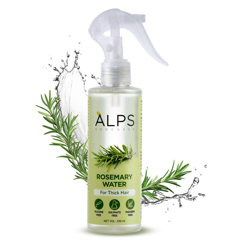 Alps Goodness Rosemary Water Spray for Hair Growth  Strengthen Revitalize  Thicken Hair  Damage Repair  Hair Loss Control  Adds Shine  Reduces Frizz  676 Fl Oz200ml