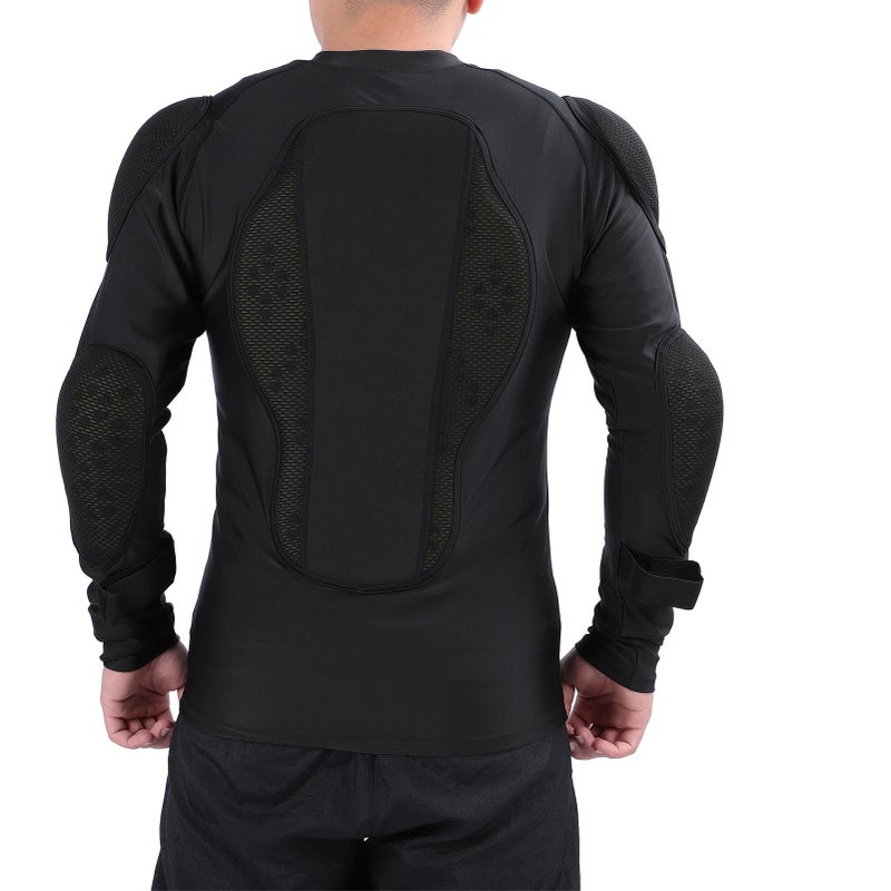 Motorcycle Armor Shirt Strong Protection Breathable Sweatproof Riding Protective Gear Armor for Shoulder Chest Back Elbow L - Image 5