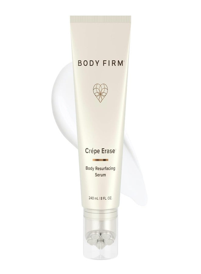 BODY FIRM Crépe Erase Body Resurfacing Serum – Leave-On AHA/BHA Body Peel with Roller Applicator for Smoother, Radiant-Looking Skin, 8 FL Oz - Image 1