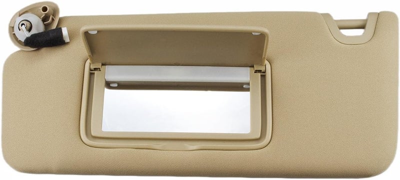 QASULER Beige Sun Visor for Honda Accord (2008-2012) - Image 3