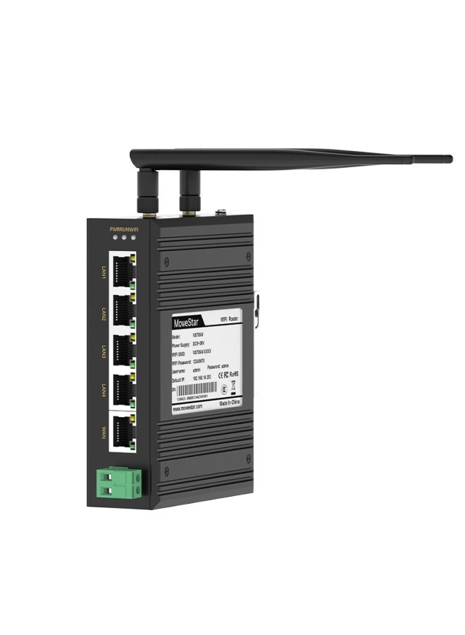 Mowestar Wireless Client Industrial Grade Bridge 2.4g Single Frequency Wifi Wireless Ap Smart Device Bridge Vnp Gateway High Speed Router Receiver Dual Antenna Vs705w - Image 4