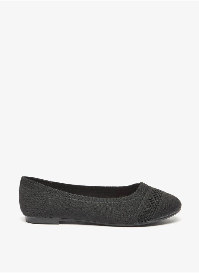 Flora Bella By Shoexpress Girls Casual Slip On Round Toe Ballerinas  - Image 3