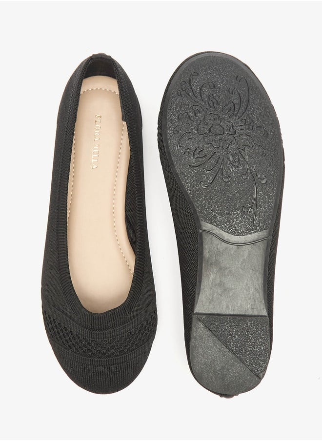 Flora Bella By Shoexpress Girls Casual Slip On Round Toe Ballerinas  - Image 4