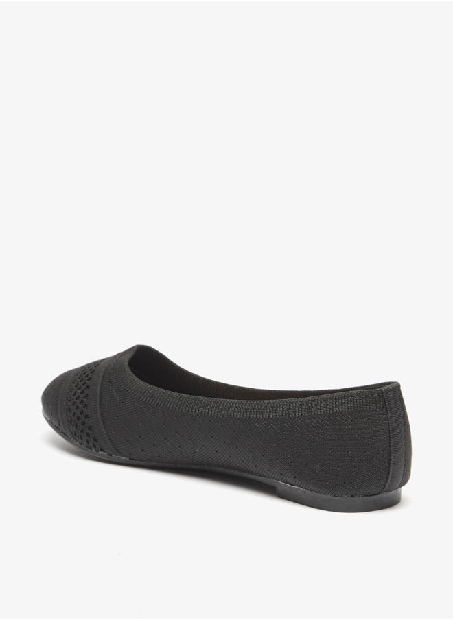 Flora Bella By Shoexpress Girls Casual Slip On Round Toe Ballerinas  - Image 2