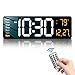 JoFomp JoFomp Digital Wall Clock - Large 16 Inch LED Display, Remote Control, Alarm Clock, Automatic Brightness, Date, Week,  - Image 2