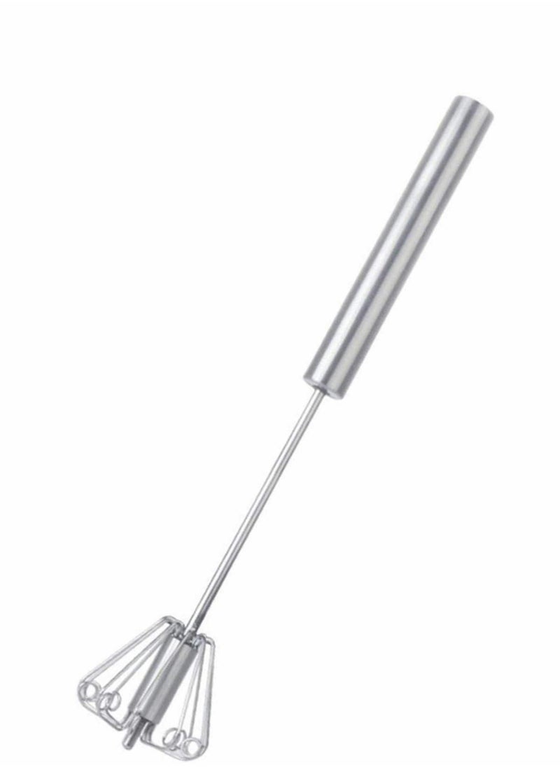 Y&D - Lakobos Stainless Whisks, Easy Whisk Hand Push Egg Beater Mixer, Use and Save Much Energy During Beating Mixing Stirring for Kitchen Blending,... - Image 1