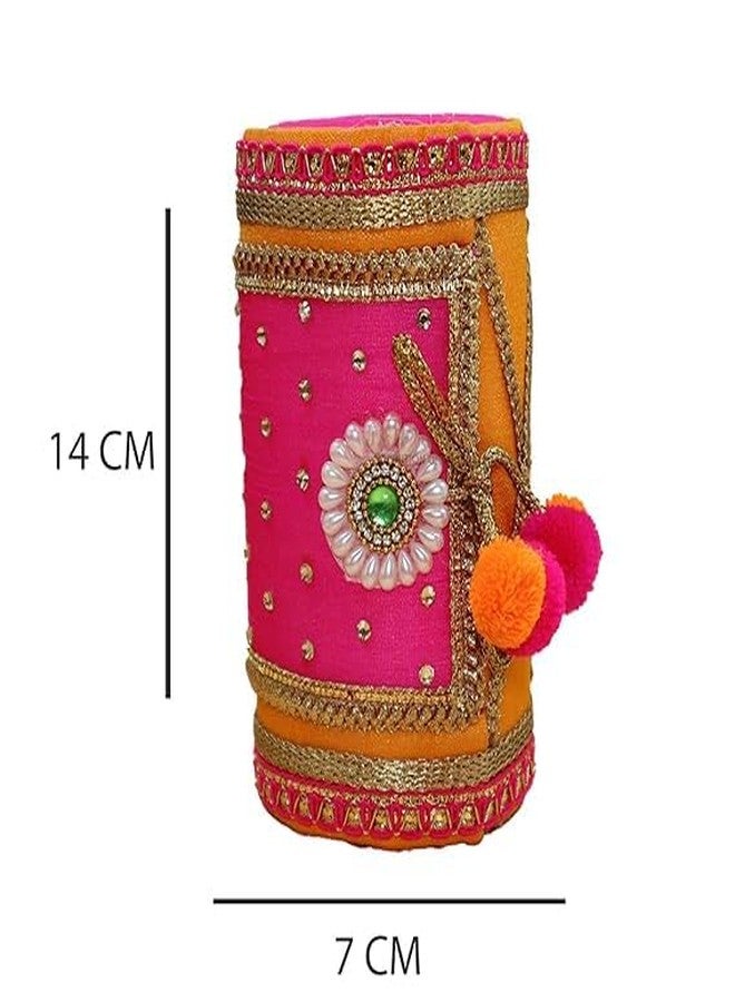 MAYARA Decorative Cash Box, Shagun Gift Jewelry Money Envelope, Wedding Gift, Wood, 14x7 cm, Pack of 1 - Image 2