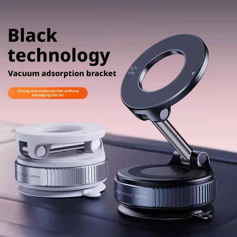 Magnetic Car Phone Holder with Vacuum Suction Cup for Windshield - Image 2