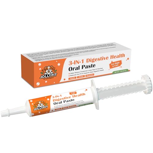 Jollyfit Antidiarrheal for Dogs Kaolin Pectin Probiotic Paste for Dog Antidiarrheal for Cats Puppy Probiotic Supports Firm Stool Balances Gut pH and Promotes Daily Digestive Health 1 oz - Image 2