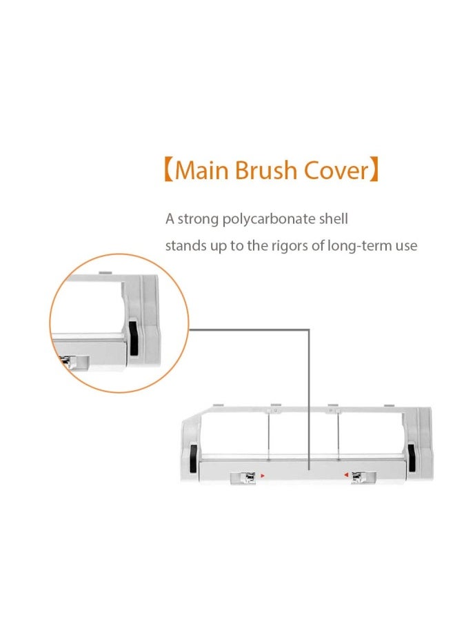 Replacement Main Brush Cover Parts for Roborock E4 E5 S4 S5 S6 S5 Max S6 Max Vacuum