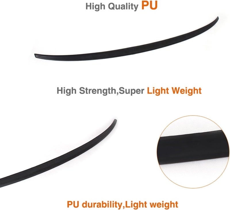 DEMULAX Car Rear Spoiler for A3 4D (2013-2016) - Image 3