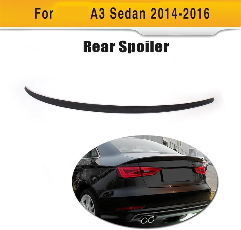 DEMULAX Car Rear Spoiler for A3 4D (2013-2016) - Image 4