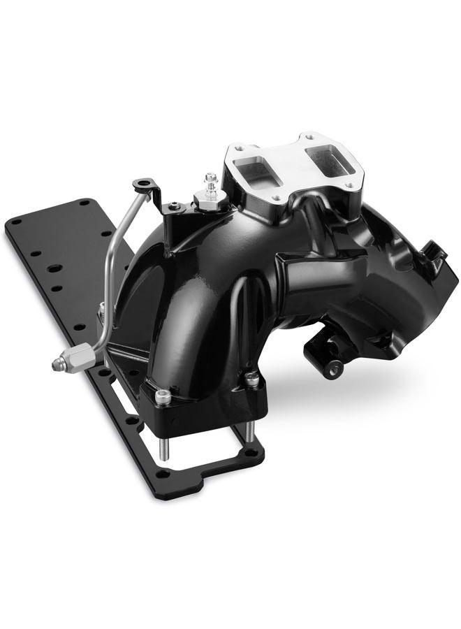 SPBREW Intake Manifold Kit for 6.7L Cummins 2019-2024 Ram 2500/3500 Engine Air Intake Horn Kit with Grid Heater Upgrade & Heating System, Black - Image 1