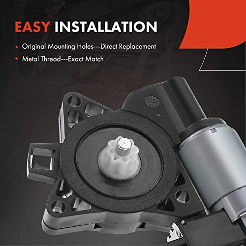 A-Premium محرك رفع نافذة الطاقة A-Premium متوافق مع مازدا 3 2004-2009، 5 2012-2014، 6 2003-2008، CX-7 2007-2012، CX-9 2007-2015، RX-8 2008-2011، مع وظيفة مضادة للتثبيت، استبدال GJ6A-59-58XF - Image 5